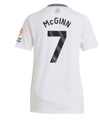 Aston Villa John McGinn #7 Segunda Equipación Mujer 2024-25 Manga Corta